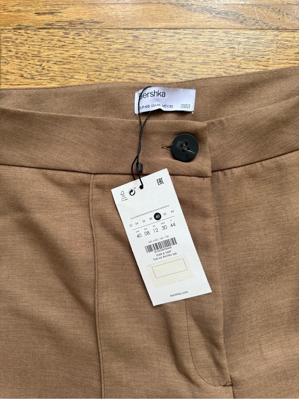 Bershka chino trousers